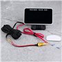 Jauge de Température d’Eau à LED,Fydun Jauge de Température de l'eau Thermomètre à Eau Capteur de Voiture LCD Écran Voltmètre Co