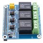 Module Relais, Keenso Carte d'Extension de Relais Pi 3 Canaux pour A + / B + / 2b / 3b / 3b + relais