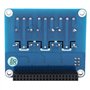 Module Relais, Keenso Carte d'Extension de Relais Pi 3 Canaux pour A + / B + / 2b / 3b / 3b + relais