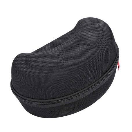 Étui de Protection pour Lunettes de Ski du Verre Transportant étui Rigide avec Crochet pour Mousqueton Porte-clés pour Le Ski