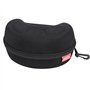 Étui de Protection pour Lunettes de Ski du Verre Transportant étui Rigide avec Crochet pour Mousqueton Porte-clés pour Le Ski, L