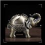 VOANZO Cendrier en métal avec couvercle et couvercle - Cendrier décoratif créatif pour homme - Cadeaux rétro - Ornements artisan