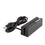 Mini lecteur de bande magnétique de carte de crédit USB Msr90 3 pistes triples Hi-Co haute vitesse pour système de point de vent