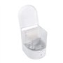 Yosoo Distributeur de Savon Automatique en ABS Liquide Lotion Shampoing Pompe de Douche Mural pour Bureau Toilette Cuisine Salle