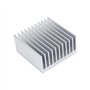 Dissipateur de Chaleur en Aluminium Haute Puissance 11pcs Ailettes 40x40x20mm pour Transistors à Semi-Conducteurs, PCB(Circuit I