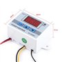 XH-W3002 Thermostat Numérique Régulateur de Température Refroidissement et Chauffage Contrôle(AC220V)