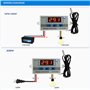 XH-W3002 Thermostat Numérique Régulateur de Température Refroidissement et Chauffage Contrôle(AC220V)