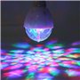 Boule à Facettes Multicolore Ampoule à Led RVB E27 3W éclairage de Scène Avec Effet de Lum