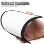 SEABABOO 3pcs Portable Studio Flash Diffuser Light Diffuseur en Tissu Universal Flash RéFlecteur Flexible RéFlecteur à Deux CôTé