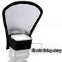 SEABABOO 3pcs Portable Studio Flash Diffuser Light Diffuseur en Tissu Universal Flash RéFlecteur Flexible RéFlecteur à Deux CôTé