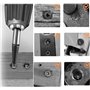 WENRENMK 5 Pièces Extracteur de Vis Cassée【5 Tailles, y Compris une Boîte de Rangement】Tourne a Gauche Extracteur，Extracteur de 