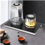 Bouilloire en verre avec réglage de la température - Températures réglables 70, 80 °C - 2,5 l - Fonction maintien au chaud pour 