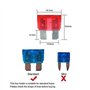 Jtron 6 DC 12~32 V Blade Lame Boîte À Fusibles Avec Kit De Voyant D'avertissement Pour Automobile Voiture Bateau Marine Trike