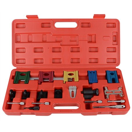 DAYUAN 19 pièces Kit de Courroie de Distribution Universelle pour Double Arbre à cames