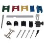 DAYUAN 19 pièces Kit de Courroie de Distribution Universelle pour Double Arbre à cames, Coffret de Blocs Volant Moteur Universel