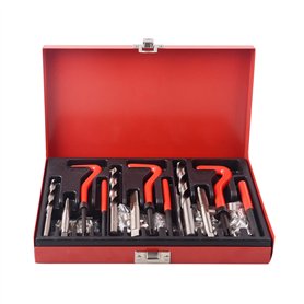 Kit de réparation de filetage 88 pièces Helicoil M6 M8 M10 tarauds et forets