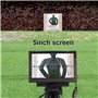 JASHKE Monoculaire Vision Nocturne Infrarouge Chasse Lunettes IR 850nm avec caméra HD et écran Portable de 5 Pouces pour Lunette