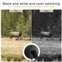 JASHKE Monoculaire Vision Nocturne Infrarouge Chasse Lunettes IR 850nm avec caméra HD et écran Portable de 5 Pouces pour Lunette