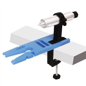 Étau de serrage d'établi avec fente en V pour établi - Fixation sur table pour la fabrication de bijoux