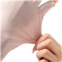 Gants de protection UV en soie glacée pour femme - Mitaines pour écran tactile - Gants de randonnée et de cyclisme (noir)