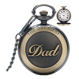 SRXWO Montre de Poche pour Homme