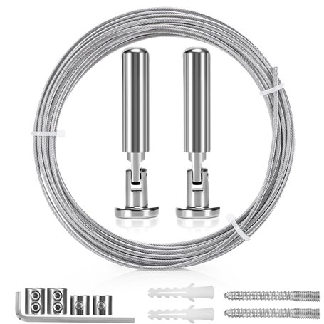 Tapvai 5m Tringle à Rideaux Kit