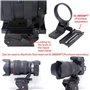 74.5 mm Bague de fixation pour trépied compatible avec Canon RF 28-70 mm f/2L USM, support de support d'objectif en bas est Arca