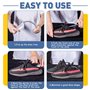BHHTBB 5 Paires Embauchoir Chaussures Homme Femme 39-46 Embauchoirs Chaussure en Plastique Elargisseur Chaussure, Transparent