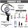 220PSI Manomètre Compresseur