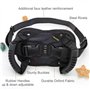 Pelucton Poignée Passager Moto Universelle, Robuste Ceinture de Maintien Passager Moto, Harnais Moto Passager Réglable
