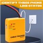BIZOI Traceur de Cable, Cable Tracker, Testeur de Câble Téléphonique, pour la Vérification de la Continuité, Continuité du Circu