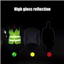 Xmart 5 Pièce Gilet Jaune Gilet Réfléchissant Pour Voiture Haute Visibilité à 360 ° Réutilisable de Sécurité Jaune Lavable Pour 