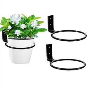 3 Pièces Tenture Murale Pot de Fleur