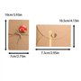 Floatdream Matériaux de haute qualité: Les cartes postales en papier Kraft sont fabriquées en papier Kraft, durables et difficil