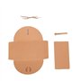 Floatdream Matériaux de haute qualité: Les cartes postales en papier Kraft sont fabriquées en papier Kraft, durables et difficil