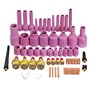 RIVERWELD Corps de Collet Diffuseur de Gaz TIG Jumbo Grand Diamètre Buses en Alumine Coupes en Céramique 45V 13N 796F 53N série