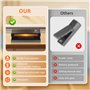 Comius Sharp Scelleuse Thermique, Portable Mini Machine a Sceller 5 Niveaux de Chauffage, Scelleuse de Sac Plastique Rechargeabl