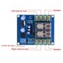 7812 + UPC1237 Relais, module de relais de protection des haut-parleurs 12-24V Carte de circuit imprimé étamée à double face de 