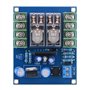 7812 + UPC1237 Relais, module de relais de protection des haut-parleurs 12-24V Carte de circuit imprimé étamée à double face de 