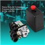 90-120PSI Compresseur d'air à quatre ports Pressostat Régulateur de réduction de pression rapide 240V 16A