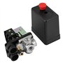 90-120PSI Compresseur d'air à quatre ports Pressostat Régulateur de réduction de pression rapide 240V 16A