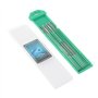 10pcs WC20 électrode de tungstène au cérium Pointe grise pour machine à souder DC TIG (1.6×150mm)