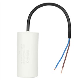 CBB60 Condensateur de course avec fil conducteur 250V AC 100uF 50 / 60Hz pour compresseur d'air de moteur