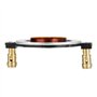 Hakeeta Film de Titane à Bobine Acoustique Super Tweeter de 34,4 mm avec Haute fidélité, Faible consommation, adapté au système 