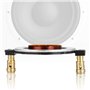 Hakeeta Film de Titane à Bobine Acoustique Super Tweeter de 34,4 mm avec Haute fidélité, Faible consommation, adapté au système 
