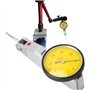 Comparateur, rails magnétiques à queue d'aronde de 0 à 0,8 mm comparateur à cadran 0,01 mm outil de mesure de comparateur à cadr