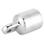 Fafeims 22 25mm Embout à Oeil de Bateau Bimini Top Capuchon de Connexion Vis Matériel de Fixation Accessoire de Bateau en Acier 