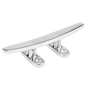 Yctze Taquet de bateau 125MM taquet de ponton de ponton de bateau marin en acier inoxydable 316 argenté