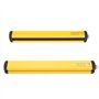 Capteur de Sécurité à Barrière Immatérielle Garosa, Jaune, Connexion Réseau, Aluminium, 6 Axes, 40 mm, 24V NPN-NC