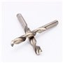Forets Carbure Metaux Foret Metal, Coffret Foret Metal Lot de 25 Forets Hélicoïdaux HSS avec Boîte de Rangement en Métal pour Bo